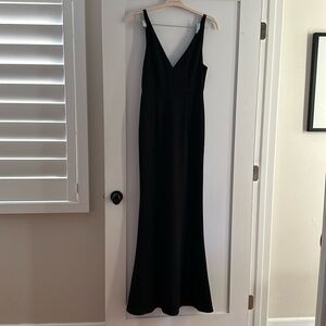 Lulus black maxi dress